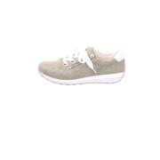 Grijze Veterschoenen Velours Leer ara , Gray , Dames