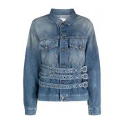 Denim Jas Haikure , Blue , Dames