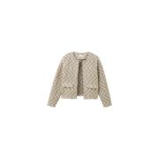 Beige Blazer Tom Tailor , Beige , Dames