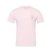 Grafische Print Roze T-shirt JW Anderson , Pink , Heren