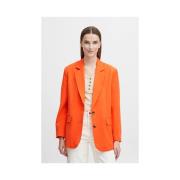 Elegante Blazer voor Vrouwen b.young , Orange , Dames