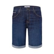 Donkerblauwe Shorts Brax , Blue , Heren