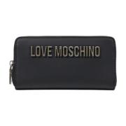 Stijlvolle Damesportemonnee Lente/Zomer Collectie Love Moschino , Gray...