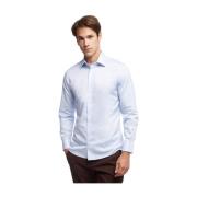 Milano Slim-fit Non-iron Dress Shirt Brooks Brothers , Blue , Heren