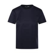 Blauwe Nerina Logo T-Shirt Max Mara , Blue , Dames