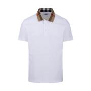 Witte Cody Polo Burberry , White , Heren