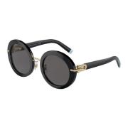 Black/Dark Grey Sunglasses Tiffany , Black , Dames