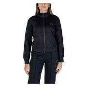 Lente/Zomer Dames Onbedekte Sweatshirt Guess , Black , Dames