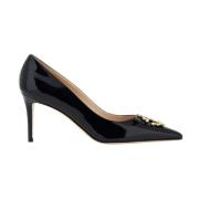 Monogram Stiletto Pumps Roberto Cavalli , Black , Dames