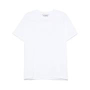 Witte Crew Neck T-shirt Iceberg , White , Heren