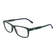 Matte Green Brilmontuur Lacoste , Green , Unisex