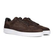 Bruine Court Sneakers voor Heren Polo Ralph Lauren , Brown , Heren