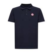 Beckley katoenen poloshirt Canada Goose , Blue , Heren