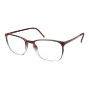 Burgundy Brillen SPX Illusion Silhouette , Brown , Dames