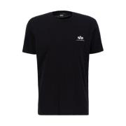 Katoenen T-shirt met Stijl La Maglietta Alpha Industries , Black , Her...