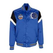 Orlando Magic Bomber Jacket NBA Team Mitchell & Ness , Blue , Heren