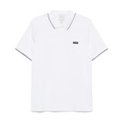 Witte T-shirts en Polos Calvin Klein , White , Heren