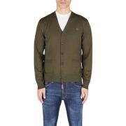 Stijlvolle Cardigan voor Mannen Dsquared2 , Green , Heren