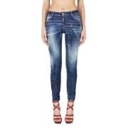 Stijlvolle Jeans voor Mannen Dsquared2 , Blue , Dames