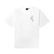 Katoen Reflection SS T-Shirt Daily Paper , White , Heren