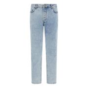 Stretch Denim Jeans Boggi Milano , Blue , Heren