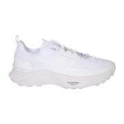 Witte Sneakers Chic Panel Ontwerp Valentino , White , Heren