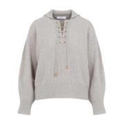 Blonde Pullover Sweater Max Mara , Gray , Dames