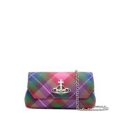 MultiColour Candy Tartan Schoudertas Vivienne Westwood , Multicolor , ...