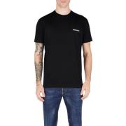 Stijlvol T-shirt met uniek ontwerp Dsquared2 , Black , Heren