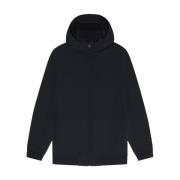 Softshell Parka Polyester Tonal Fleece Lyle & Scott , Black , Heren