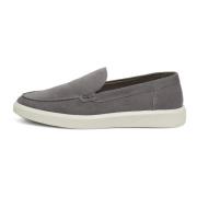 Stratus loafers van suède leer Boggi Milano , Gray , Heren