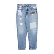 Denim Jeans met zakken aan de voorkant en achterkant Amish , Blue , He...