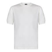 Witte Sweatshirt Elegante Stijl Kiton , White , Heren