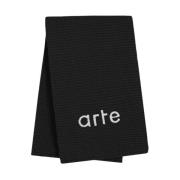 Wollen Sjaals Arte Antwerp , Black , Unisex