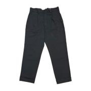 Fluwelen broek in grijs gabardine Amish , Gray , Heren