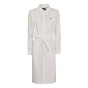 Elegante Witte Jurk voor Vrouwen Polo Ralph Lauren , White , Dames