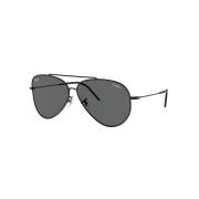 Klassieke Zwarte Zonnebril Ray-Ban , Black , Unisex