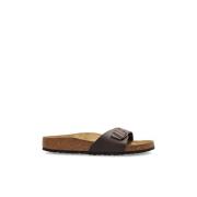 Slides Madrid BS Birkenstock , Brown , Dames