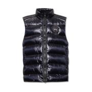 Donsvest met logo Canada Goose , Black , Heren