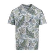 Blauw T-shirt voor mannen Etro , Multicolor , Heren