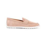 Nude Loafer Schoenen voor Vrouwen Tod's , Beige , Dames