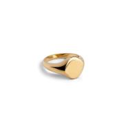 Minimalistische Gouden Luna Ring Enamel Copenhagen , Yellow , Dames