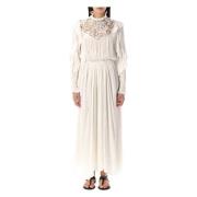 Elegante Kantjurk Ecru Isabel Marant , White , Dames