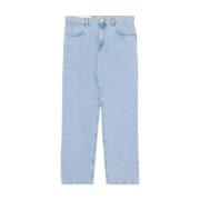 Katoenen Jeans Amish , Blue , Heren