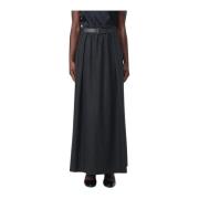 Lange Rok met Stijl Gonna Emporio Armani , Gray , Dames