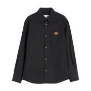 Handtekening VLogo Patch Shirt Valentino , Black , Heren