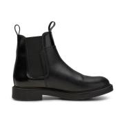 Thyra chelsea boot leer - Zwart Shoe the Bear , Black , Dames