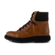 Kite laars leer - Rood Bruin Shoe the Bear , Brown , Heren