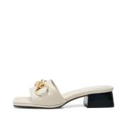 Colette muil leer - OFF White Shoe the Bear , White , Dames