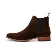 Dev chelsea boot waxed - Bruin Shoe the Bear , Brown , Heren